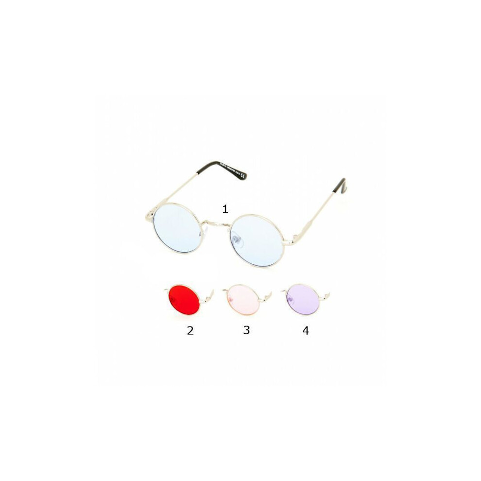 Round Sunglasses Purple 9499224568051