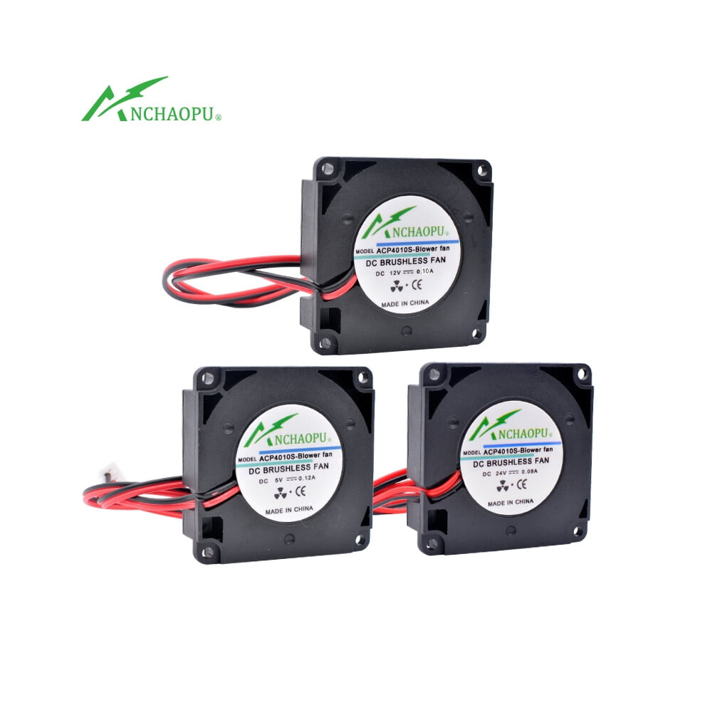 Acp4010s-Blower Fan 4Cm 40Mm Fan 40X40x10mm Dc5v Usb 12V 24V Mini Side Blower Cooling Fan For 3D Printer Projector Router 9322103920858