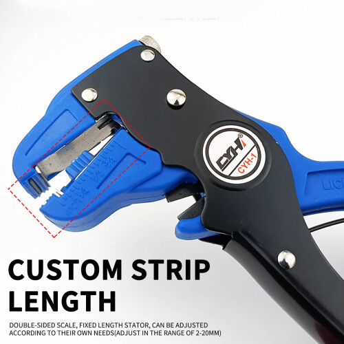 Quick Strip, Quick Striper Wire Stripper, Wire Stripper, Quick Strip Wire Stripper, Wire Striper, Self Adjusting Wire Stripper with Depth Stop 1