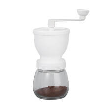 Moulin à café manuel - Moulin à café manuel à mouvement céramique, mouture réglable (grossière et fine), cadeau idéal pour la fête des