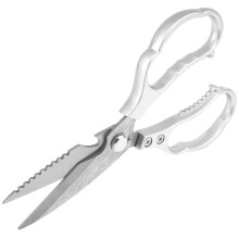 Stainless Steel Kitchen Scissors 8.9 Inch with Ergonomic AntiSlip Handle for Cutting Meat and Food