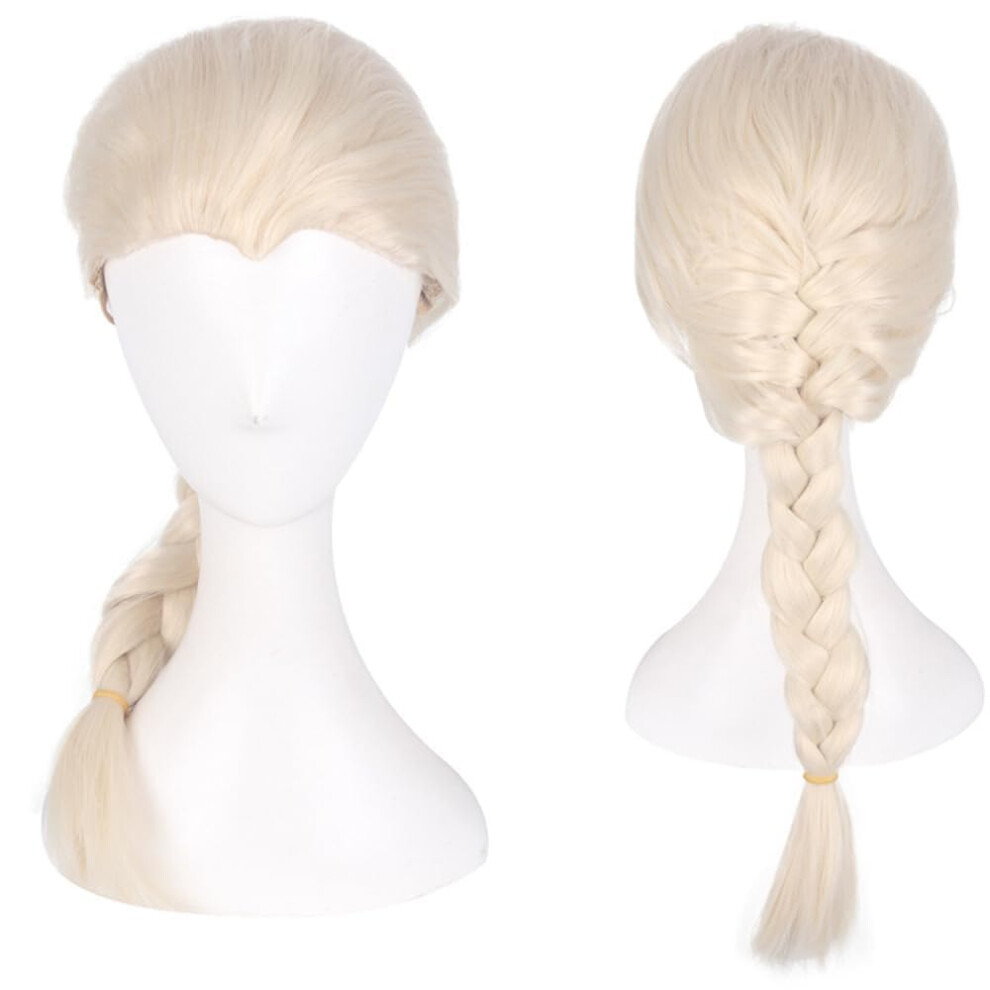 Unisex Cosplay Wig With Synthetic Hair For Halloween, Christmas Party, Comic Convention Role Play With Wig Cap