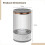 USB Rechargeable Makeup Brush Cleaner with Quick Drying, Transparent Design for Easy OneButton Operation 5