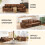Luxury 3-Seater Leather Sofa Modern Sofa 5