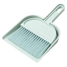Small Broom and Dustpan Set Portable Hand Brush for Kitchen Table Desk Sofa Cleaning