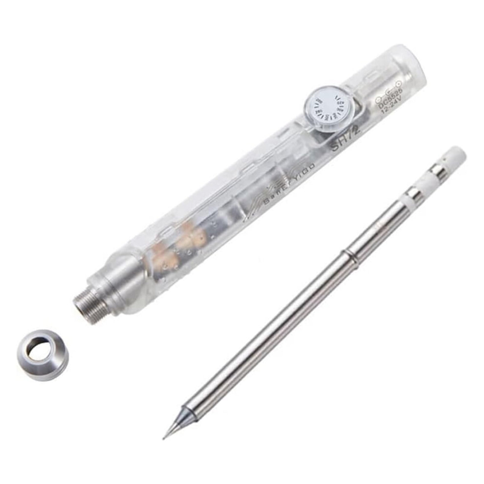 Portable Electric Soldering Iron 65W Adjustable Temperature Welding Tool For Electronic With Tip B 9044945215441