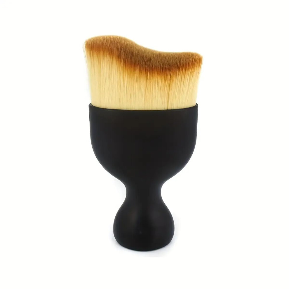 Soft Bristle Car Detailing Brush For Interior Cleaning Vents, Dashboards, Consoles, Corners, Black 9099447342867