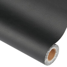 Black Leather Patch SelfAdhesive Kit for Sofa Couch Car Seat Chair Cushion Handbag 17.3'x78.7'