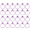 48 PCS Icing Bag Sealing Cake Decorating Ring Frosting Tool Pastry Tools Purple 2