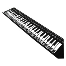 Mornei Piano Keyboard Stickers, Piano Key Identification Stickers, Universal Music Note