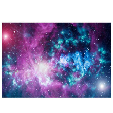 210cmx150cm Cosmic Planet Starry Night Photography Background Cloth Children's Photo Portrait Birthday Decor,C