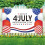 Begine Clearance Independence Day Background E,1X Independence Day Background Cloth 2