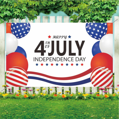 Begine Clearance Independence Day Background E,1X Independence Day Background Cloth 1
