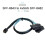 FOR NGFF 4 SAS 29Pin SFF-8482 Target Disk 6Gbps to Internal Mini SAS SFF-8643 Host Data Server Raid Cable 1