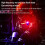 LED Flashlight Type-C Charging Rotatable Lamp Head with Multi-function W5F1 8