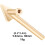 Soldering Iron Tips Set 4pcs Gold Triangular Copper Replacement Heads for Welding 4
