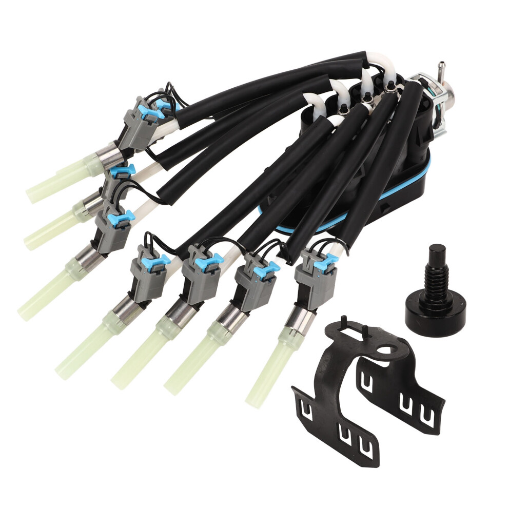 Spider Fuel Injector Replacement For 4.3L V6 Engines 6 Cylinder Fuel Injector Kit Efficient Fuel Spray Injector Assembly With Strong Torque Low Noise 9773935250918