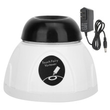 Laboratóriumi keverő Vortex Shaker4000RPM, Mini Touch Start keverő akrilfestékekhez és körömlakkhoz Csúszásgátló talp, mag nélküli
