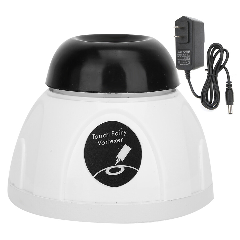 Lab Mixing Vortex Shaker 4000 RPM, Mini Touch Start Mixer For Acrylic Paints And Nail Polish Anti Slip Base Coreless Motor Smooth Application