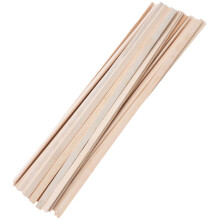 Ensemble de 50 bâtonnets de bambou massif pour tasser le café