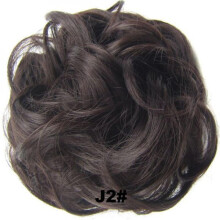 ¡Liquidación! Moño despeinado, coleteros, extensiones de cabello, moño sintético rizado y ondulado para mujer.