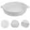 JMXIANG Baking Dish Roasting Pan Round Baking Dish Ceramic Bakeware Double Handle Baking Dish 6