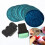 Nail Art Plates Manicure Tools-Including 10 Stainless Nail Plates+ 1 Stamper+ 1 Scraper, Pattern Random 7