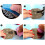 Nail Art Plates Manicure Tools-Including 10 Stainless Nail Plates+ 1 Stamper+ 1 Scraper, Pattern Random 4