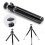 Uadme Mini Tripod Stand, Adjustable Foldable Desktop Tripod with Accessories Compatible with Camera, Black 6