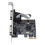 PCIe σε σειριακές θύρες RS232Interface PCI-E Προσαρμογέας κάρτας PCI Express Βιομηχανική κάρτα 6