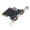 PCIe σε σειριακές θύρες RS232Interface PCI-E Προσαρμογέας κάρτας PCI Express Βιομηχανική κάρτα 7