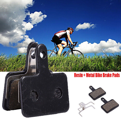 WALFRONT4Pairs Μαύρα τακάκια φρένων M446Disc για εξαρτήματα φρένων ποδηλάτων, τακάκια 1