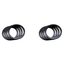 Cuibheoir Lúibín Bun Alúmanaim 2.5mmx8Pcs le haghaidh BBS01BBS02Gasket Washer Crank Crankset