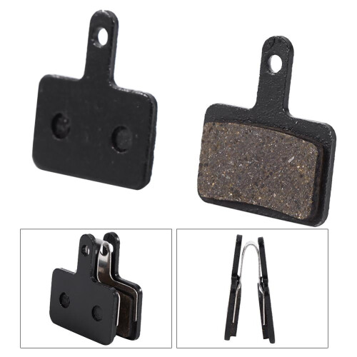 WALFRONT4Pairs Μαύρα τακάκια φρένων M446Disc για εξαρτήματα φρένων ποδηλάτων, τακάκια 2
