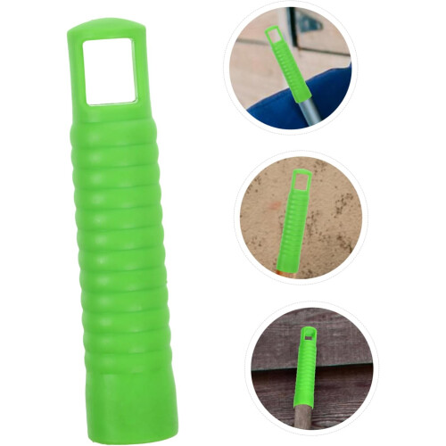 2 Pack Mop Handle End Caps with Comfortable Grip for Dustpan Poles Durable Replacement for Easy Cleaning 1