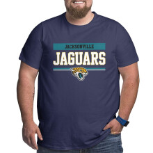 Jaguars Herr Stora och Långa Sport Kort Fotbollslag Logo Ärm För Basebollfans Gåvor T-shirt