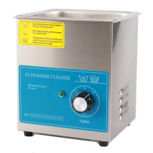 600W Stainless Steel Ultrasonic Cleaner 1.3L with Timer for Eyeglasses Sunglasses Jewelry 110V