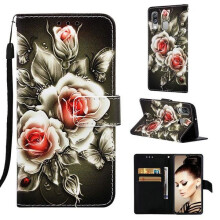 Wallet Case compatible with Samsung Galaxy A40 – Roses