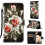 Wallet Case compatible with Samsung Galaxy A40 – Roses 1