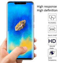 Protector de pantalla Mate20Pro (paquete de 3) 9H Nano-Soft Screen-Fit HD-Clear Transparente/Transparente