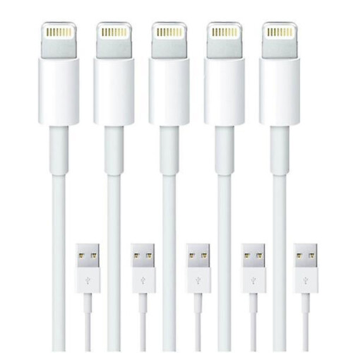 Φορτιστής Lightning 5 τεμαχίων των 2M συμβατός με iPhone Xs/ Max/X/8/7/6/5SE/5S iOS 12