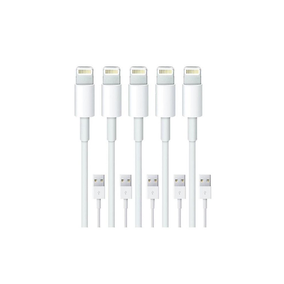 5-Pack 2M -Lightning Charger Compatible With Iphone Xs/ Max/X/8/7/6/5Se/5S Ios12 9149926971801