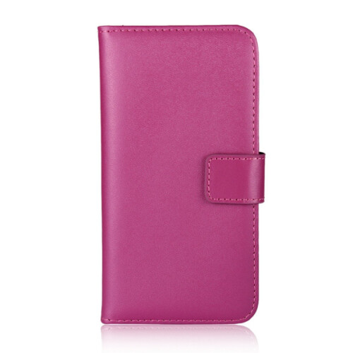 Capa de couro genuíno rosa, compatível com Samsung A50. 1