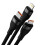 Cabo Baseus3in1USB-A para USB-C Lightning microUSB 100W 1,2m Preto 4