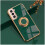 Compatível com Samsung S21. Capa elegante e resistente a impactos com suporte de anel. Impecável verde escuro. 8