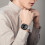 Συμβατό με το Samsung Galaxy Watch8, Μπρασελέ από ανοξείδωτο ατσάλι - Κομψό και ρυθμιζόμενο 6