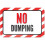 No Dumping Sign 1