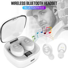 Jacenvly2024 Neues Gaming-Headset im Abverkauf Xg8-Tws Bluetooth 5.0 Ohrhörer Kabelloses Mini-In-Ear-HiFi-Headset mit Geräuschunterdrückung Weiß
