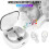Jacenvly2024Νέα Ακουστικά Gaming Xg8-Tws Bluetooth5.0Ακουστικά Ασύρματα Mini In-Ear Ακουστικά HiFi με 1
