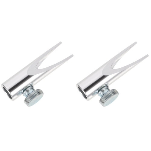 2pcs Metal Shapener Small Manual Sharpener Portable Alloy Sharpener Students Hand Sharpener